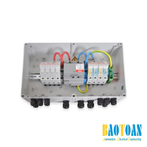 Tủ điện DC Solar 1000V–1 MPPT–IN4/OUT1