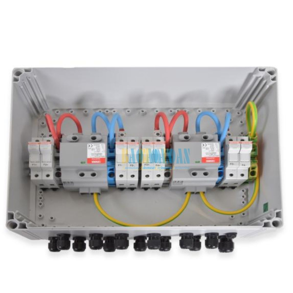 Tủ điện DC Solar 1000V - 2 MPPT - IN2/OUT1