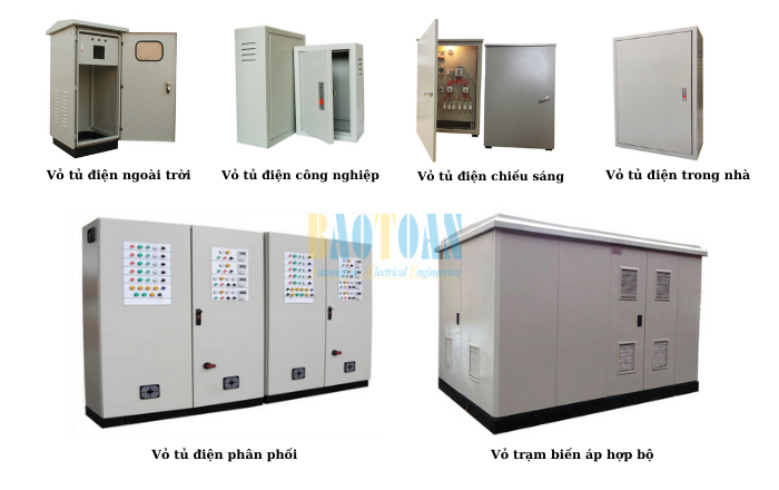 Bảng báo giá sản xuất Vỏ tủ điện thông dụng
