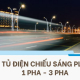 Tủ điện chiếu sáng PLC 1 pha – 3 pha