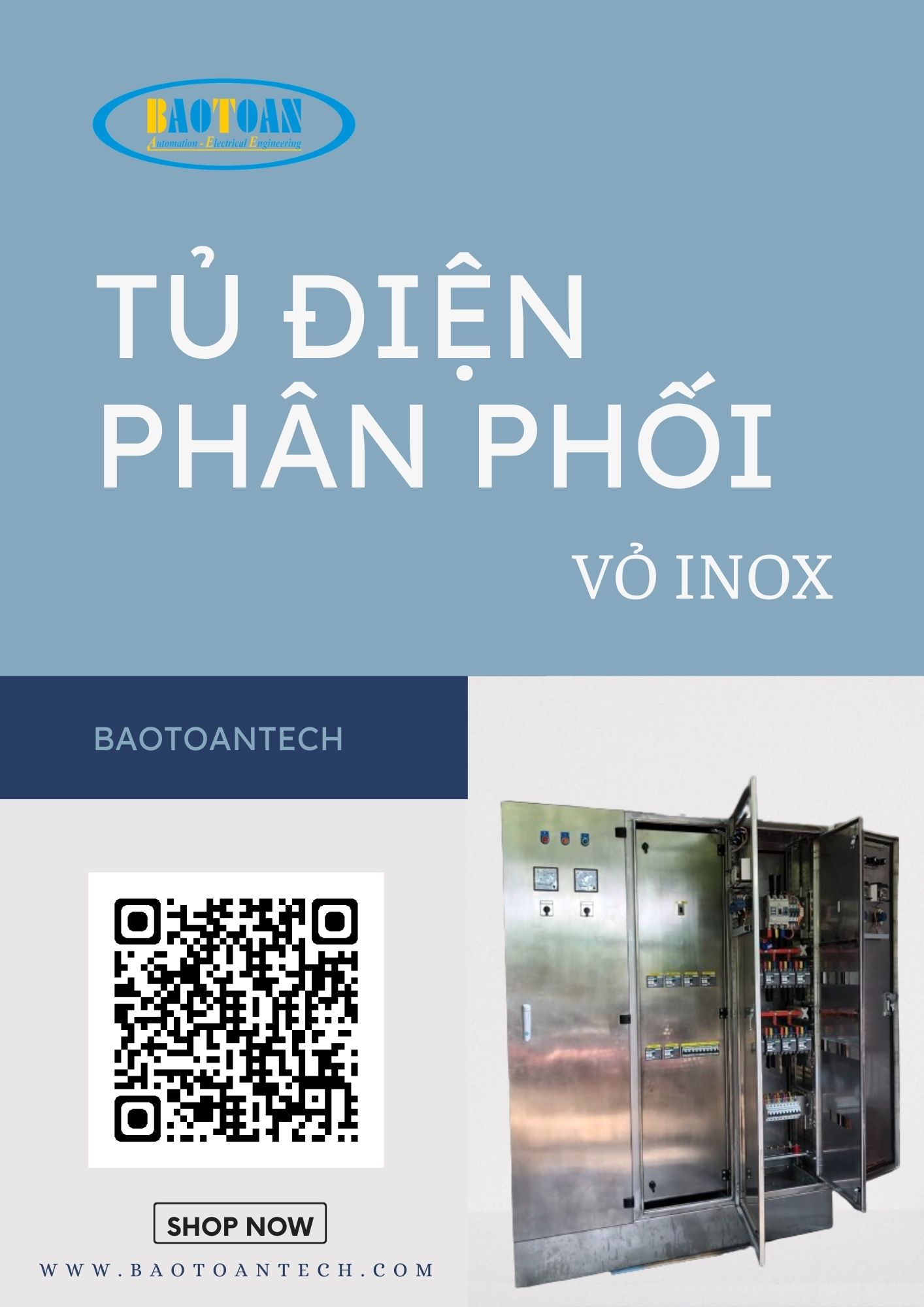 Catalogue Tủ điện phân phối vỏ inox